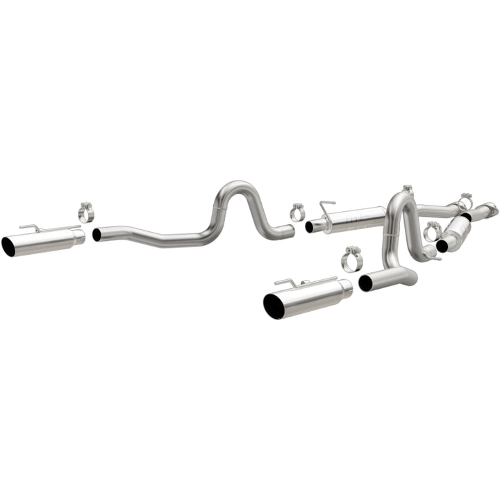 MagnaFlow Competition Series Cat-Back Exhaust System Ford Mustang GT 4.6L 99-04 - OneFastShop