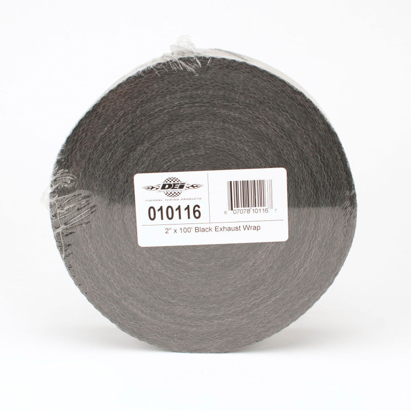 DEI Exhaust Wrap 2in x 100ft Black - Heat Management Solution