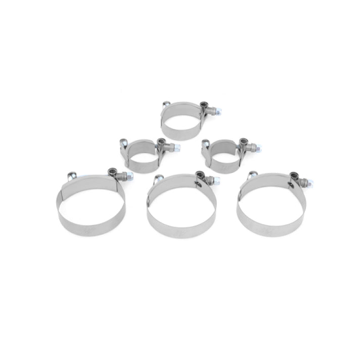 Mishimoto Top-Mount Intercooler Kit for Subaru WRX/STI - Powder Coated Black, Black Hoses - 02-07/04-07 - OneFastShop