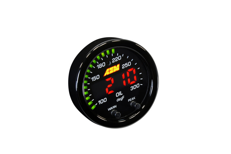 AEM X-Series Temperature Gauge 100-300F