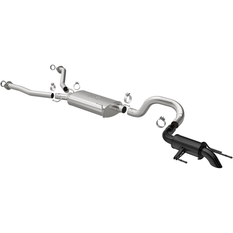 Magnaflow Cat-Back Performance Exhaust System Overland Series High Clearance 2024 2025 Lexus GX550 V6 34L - OneFastShop