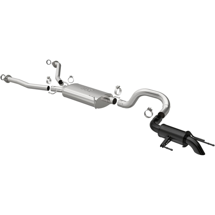 Magnaflow Cat-Back Performance Exhaust System Overland Series High Clearance 2024 2025 Lexus GX550 V6 34L - OneFastShop