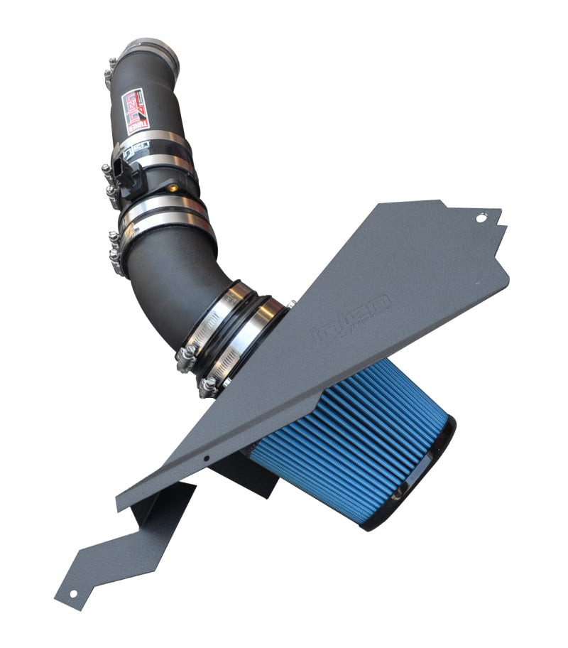 Injen Power-Flow Cold Air Intake - Jeep Short-Ram Heatshield Grand Cherokee 3.0L Turbo 2014-2016 - Wrinkle Black