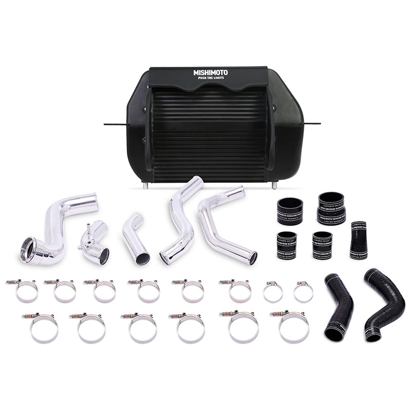 Mishimoto Intercooler with Polished Pipes - Ford F-150 / Expedition / Lincoln Navigator 2011-2017 - Black