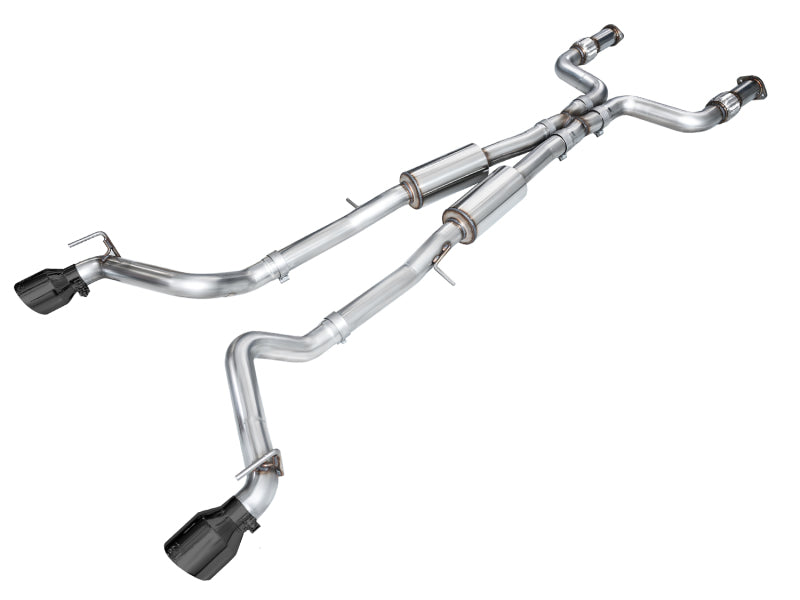 AWE Track Edition Catback Exhaust System with Diamond Black Tips for 2023 Nissan Z RZ34 RWD