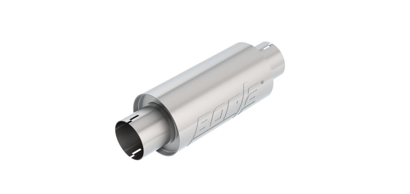 Borla Universal Resonator Option 3in Center/Center 5in Round x 10in Notched Neck for Enhanced Sound Control and Flexibility - OneFastShop