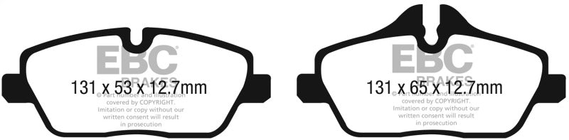 EBC Brake Pads Ultimax Front 14 Plus BMW I3 Electric - OneFastShop