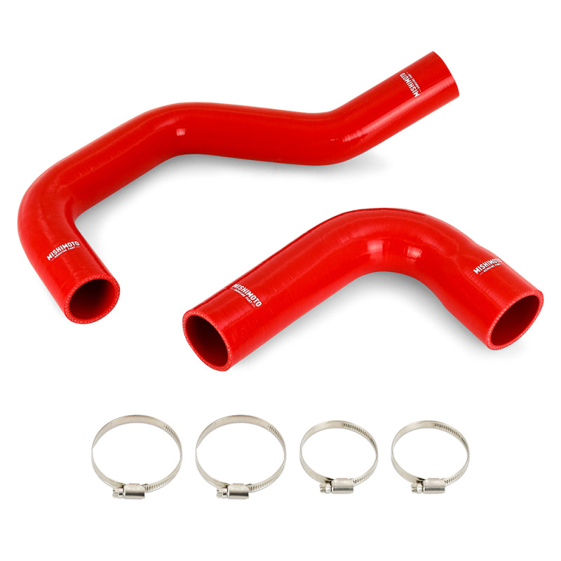 Mishimoto Silicone Coolant Hose Kit - Dodge 5.9L Cummins 1991-1993 - Red