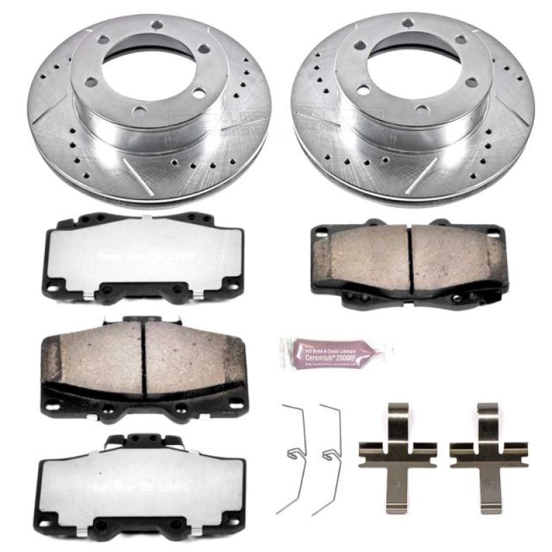 PowerStop Front Z36 Truck & Tow Brake Kit for 95-02 Toyota 4Runner