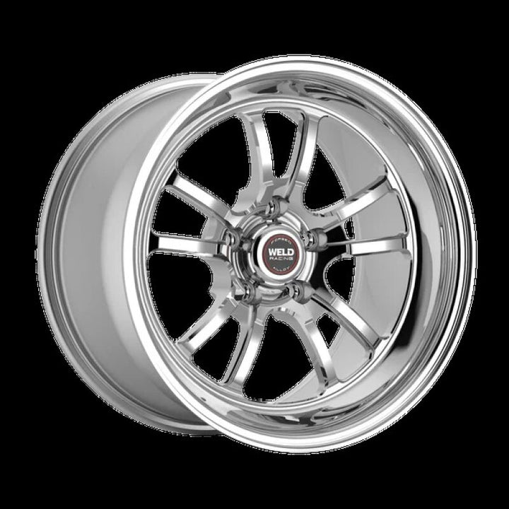 Weld S70 RT-S 20x9 Inch / 5x120.65 BP / 5 Inch BS - Polished Center - Polished Shell Wheel