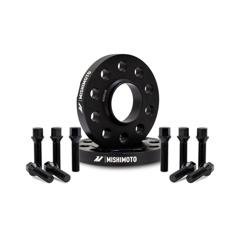Mishimoto Wheel Spacers – 5x120 – 72.6mm – 20mm – M14 – Black - OneFastShop