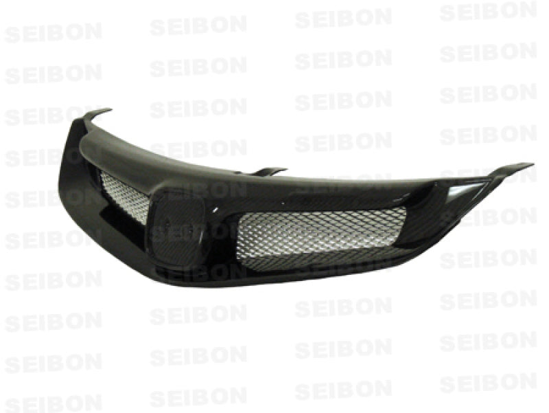 Seibon Carbon Fiber Grill for 06-10 Honda Civic 4Dr JDM / Acura CSX MG-Style