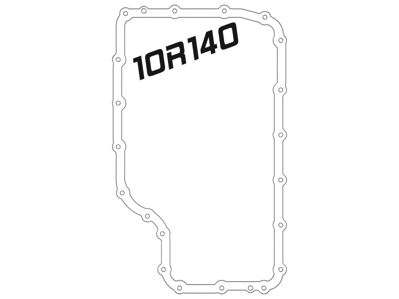 Afe Transmission Pan Black Power Street Series for 20-21 Ford Truck with 10R140 Transmission F-250 Super Duty, F-350 Super Duty