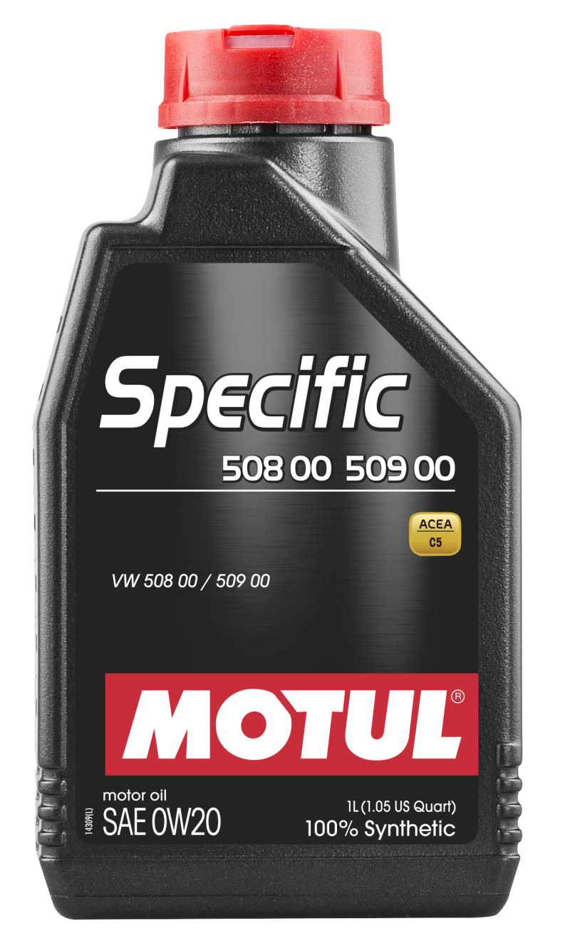 Motul 1L OEM Synthetic Engine Oil SPECIFIC 508 00 509 00 0W20 for Audi A4 S5 2016 2017