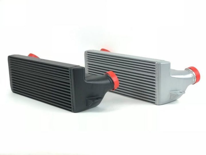 CSF High Performance Stepped Core Bar Plate Intercooler for 04-13 BMW 335i/xi E90 E91 E92 E93 - Silver