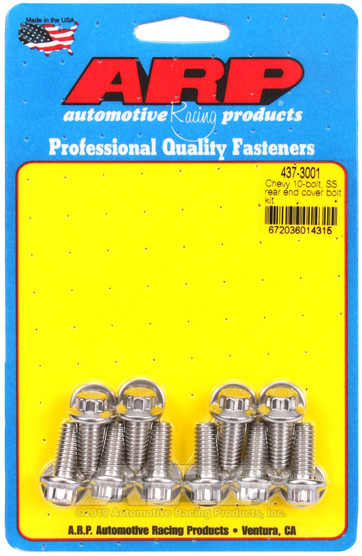 ARP Chevy 10-Bolt SS Rear End Cover Bolt Kit - OneFastShop