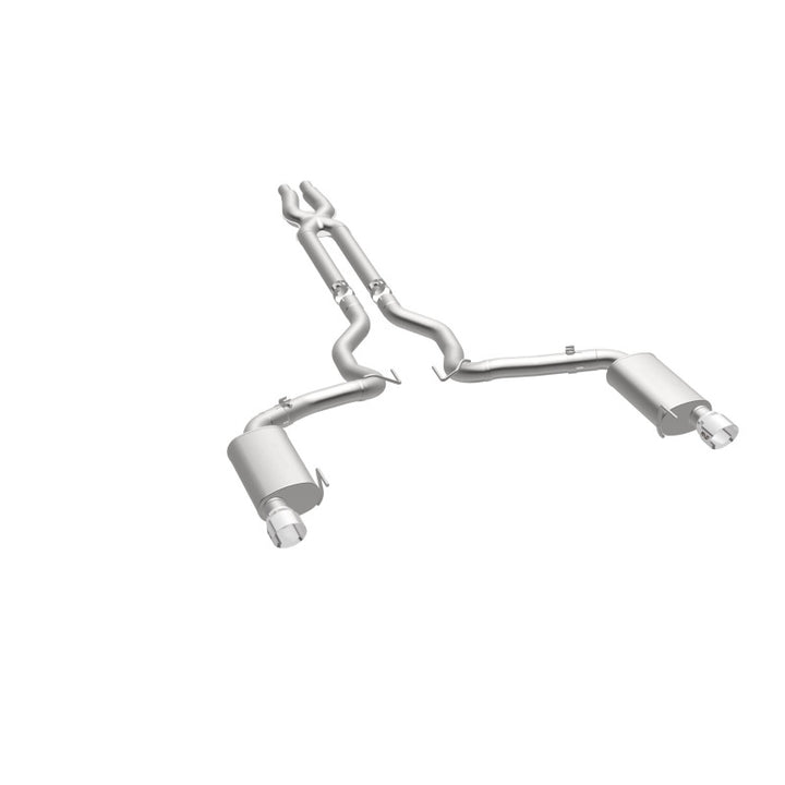 MagnaFlow Cat Back, SS, 3in, Street, Easy Install 2015 Mustang