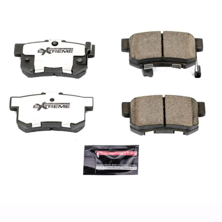 PowerStop Z26 Extreme Street Brake Pads with Hardware for 97-99 Acura CL - OneFastShop