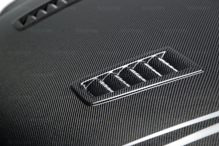 Seibon RS-Style Carbon Fiber Hood for 12-13 Ford Focus - OneFastShop