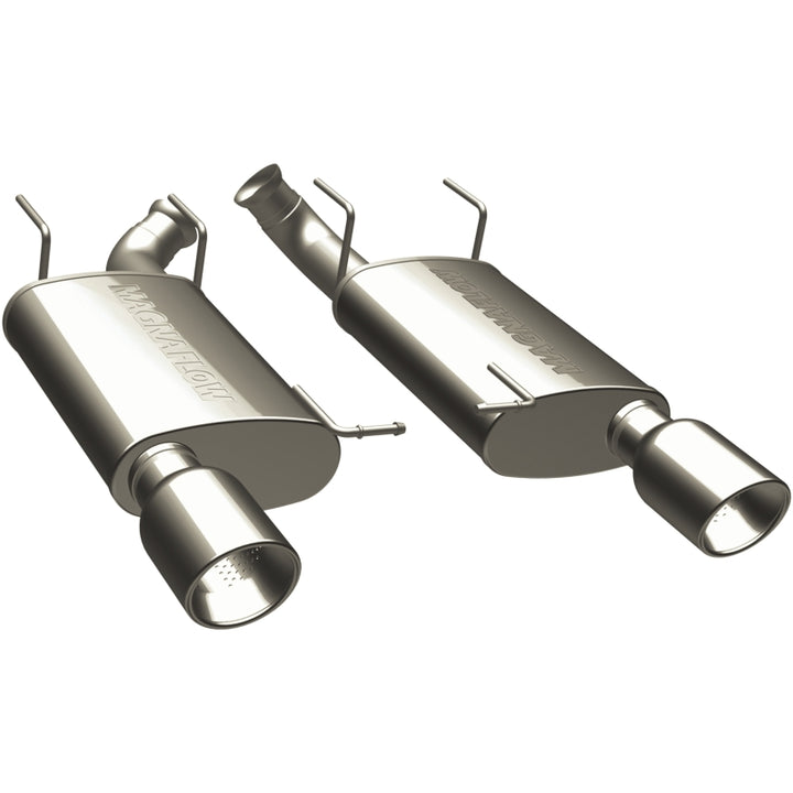 Magnaflow Street Series Axle-Back Exhaust System for 2011 Ford Mustang 3.7L - OneFastShop