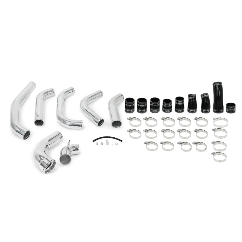 Mishimoto Black Performance Intercooler Kit w/ Polished Pipes for 2015-2016 Ford F-150 EcoBoost 3.5L