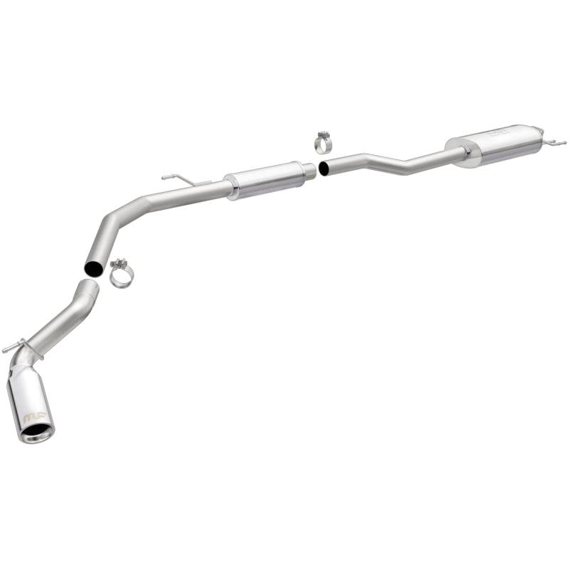 Magnaflow MF Series Cat-Back Exhaust for 2017-2021 Honda Ridgeline V6 3.5L 409 SS Polished 2.5in. Performance Upgrade - OneFastShop