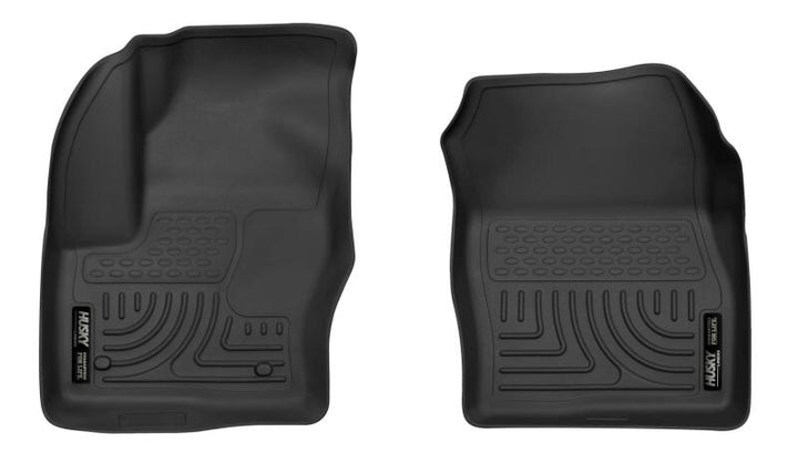 Husky Liners X-act Contour Series Front Floor Liners Black for 13-18 Ford C-Max / 13-19 Ford Escape - OneFastShop