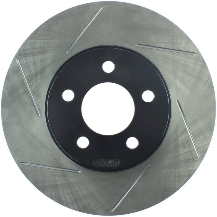 StopTech Power Slot Front Right Slotted Rotor for 03-08 Crown Victoria, Grand Marquis, Lincoln Town Car - OneFastShop