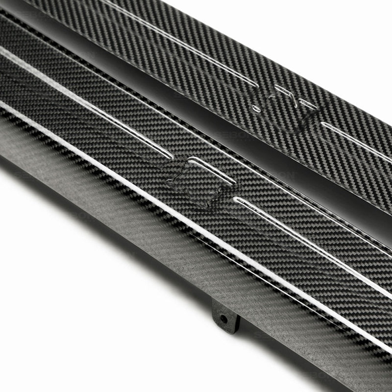 Seibon Carbon Fiber Door Sills for 09-10 Nissan GTR R35 (Pair)