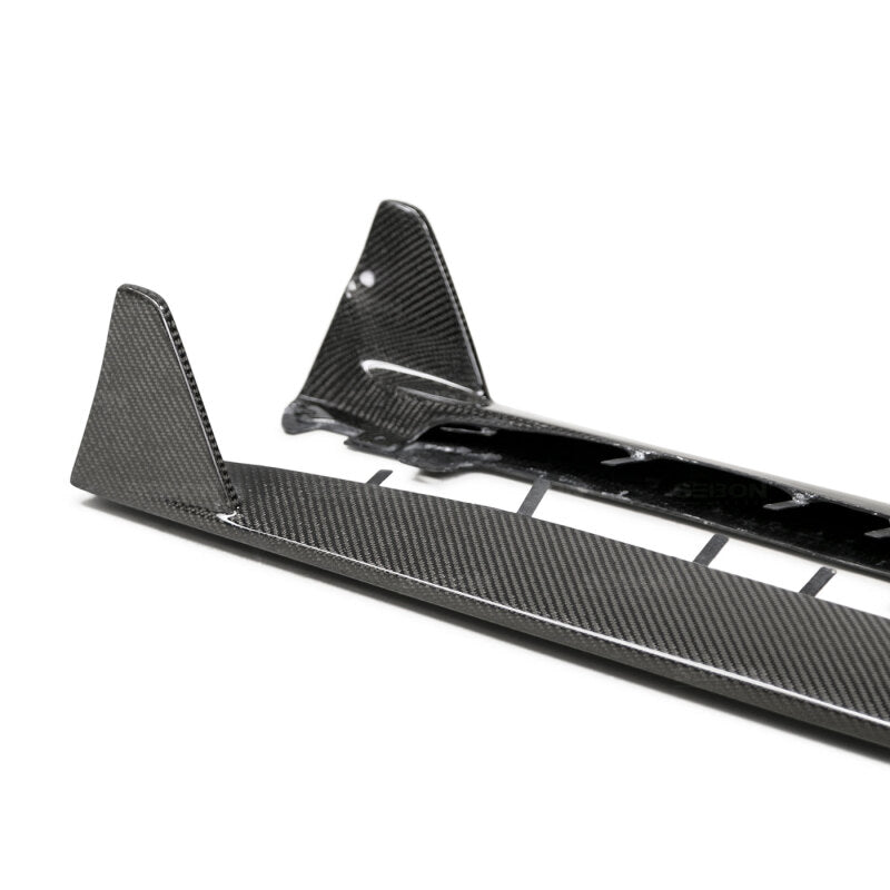 Seibon MB-Style Carbon Fiber Side Skirt for 2020 Toyota GR Supra - OneFastShop