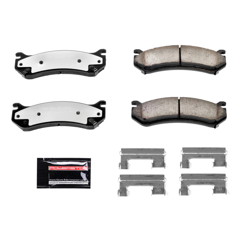 PowerStop Z36 Truck & Tow Brake Pads - Front  GMC Sierra 1500, Chevrolet Silverado 1500, Avalanche 1500 (1999-2013)