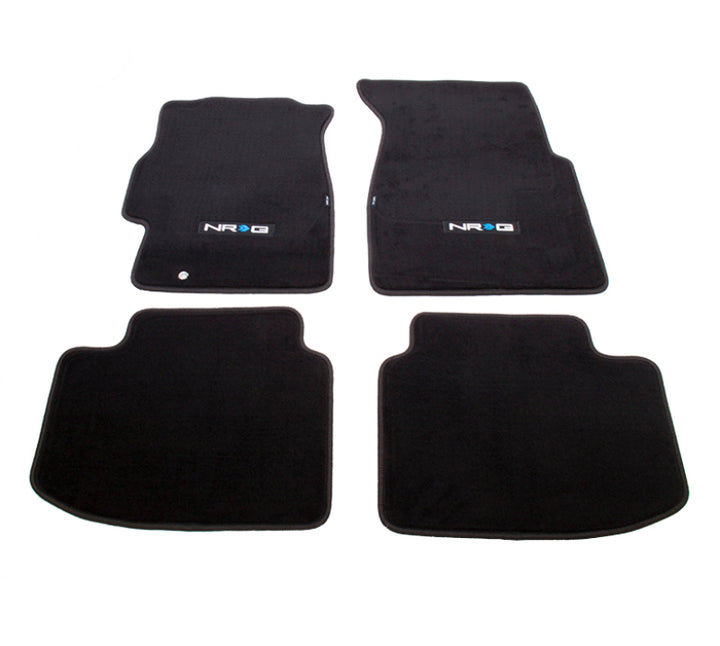 Nrg Floor Mats with Nrg Logo - 4pc Set for 96-00 Honda Civic 2DR & 3DR - OneFastShop