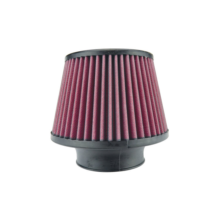 Injen High Performance Air Filter 3.50 Black Filter 6 Base 5 Tall 5 Top - OneFastShop