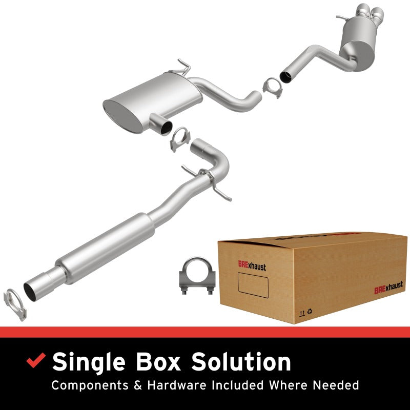 MagnaFlow BRExhaust Direct-Fit Exhaust System - VW Jetta 2.5L 2005-2011