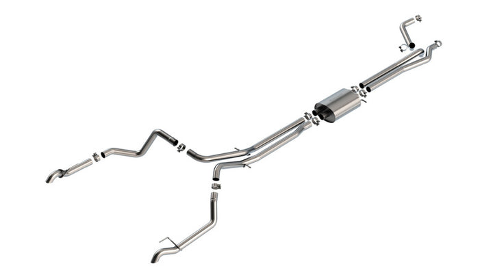 Borla Exhaust System S-Type True Dual for 22-23 Chevrolet Silverado 1500 ZR2 & AT4X 6.2L - OneFastShop