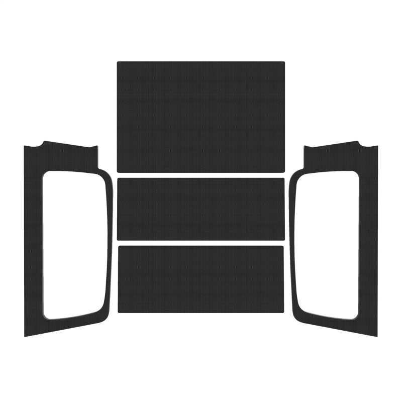 DEI Headliner Sound Deadening Kit - Black for 04-06 Jeep Wrangler LJ
