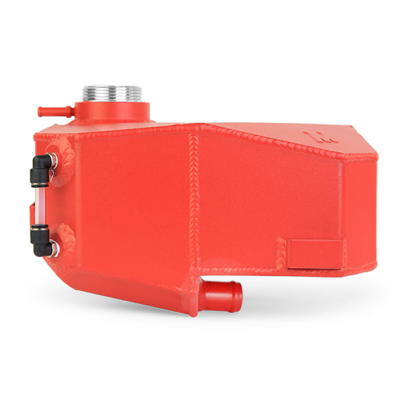 Mishimoto Aluminum Expansion Tank - Ford Focus ST / Focus RS 2013-2021 - Wrinkle Red, image 2