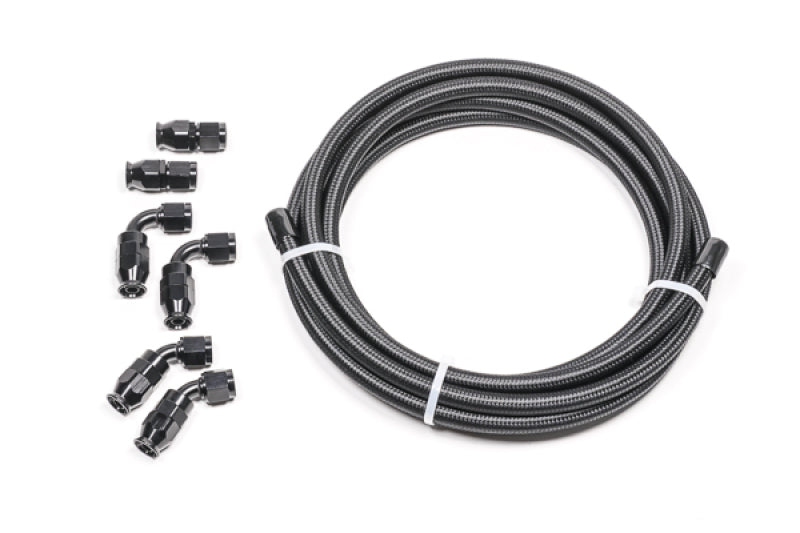 Radium Engineering 6AN Universal PTFE Hose Kit for Universal Applications Black Carbon - OneFastShop