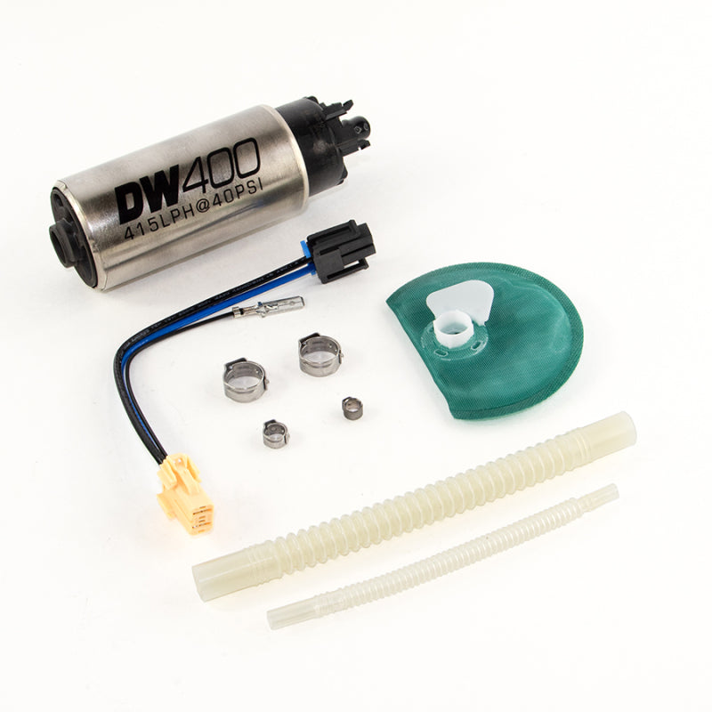 DeatschWerks 415LPH DW400 Fuel Pump with 9-1047 Install Kit for 2015-2017 Ford Mustang V6 GT with 1/8in Venturi - OneFastShop