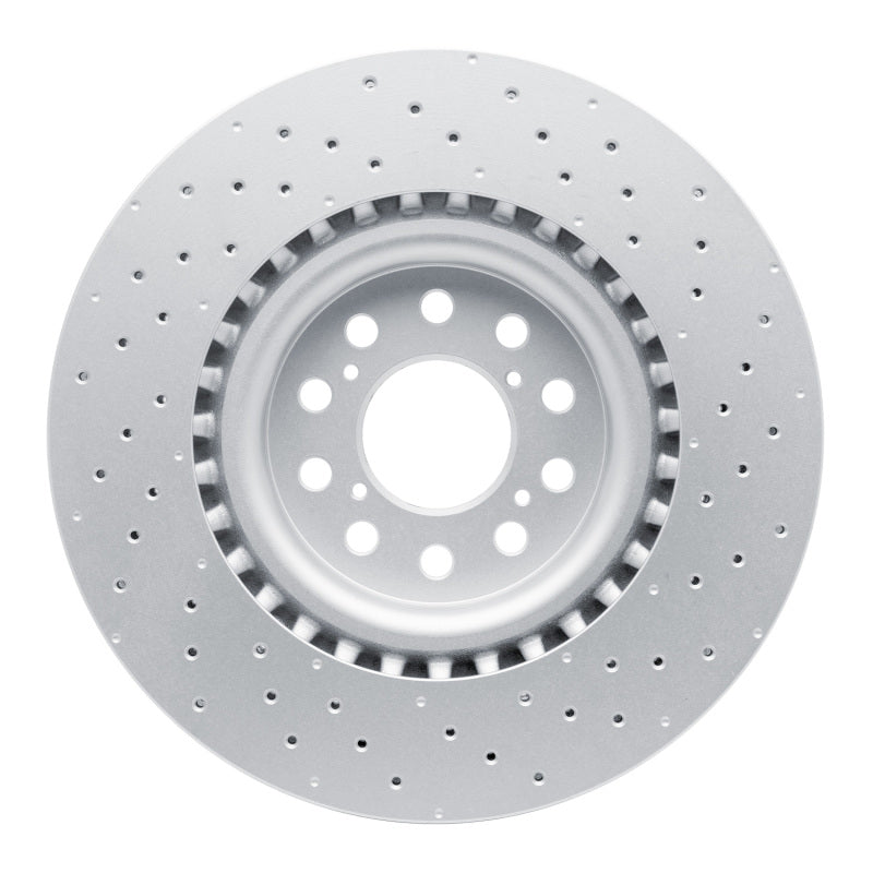 DFC 23-26 Honda Civic Hatchback Front Drilled HiCarbon Alloy Geomet Coated Rotor