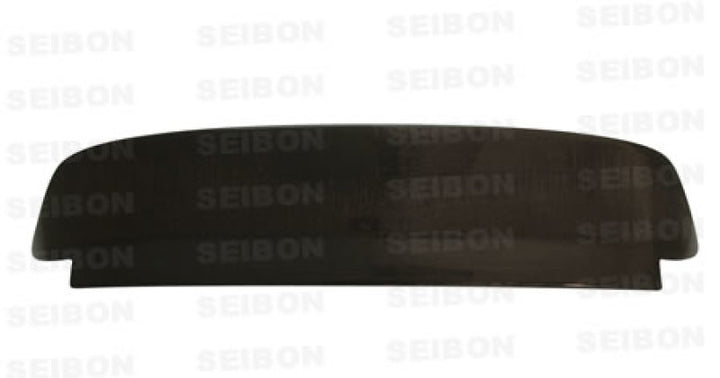 Seibon Carbon Fiber Rear Spoiler w/LED for 92-95 Honda Civic HB - OneFastShop