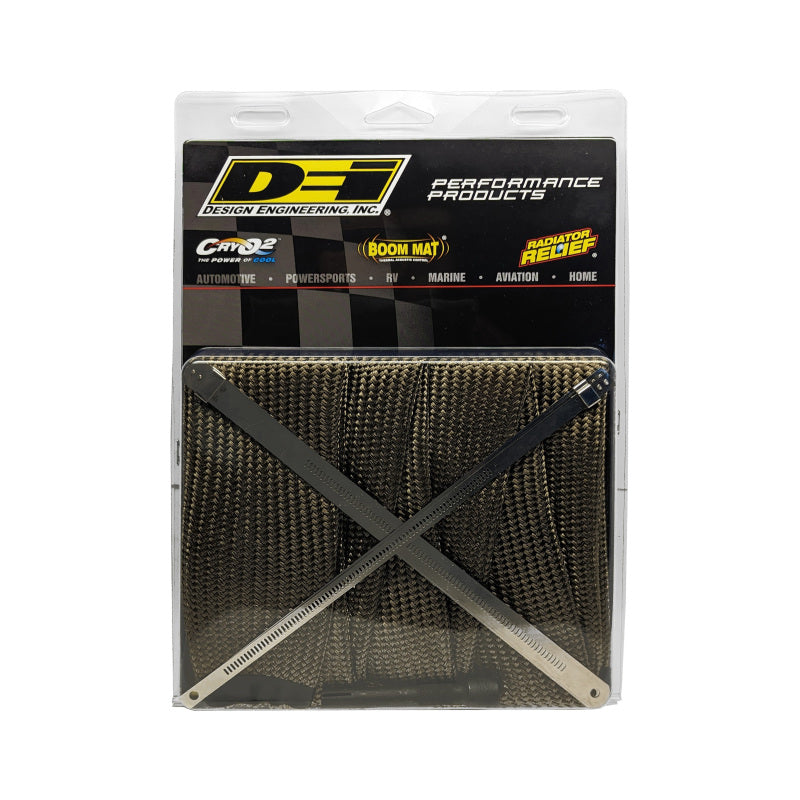 DEI Powersport Exhaust Sleeve Kit - Titanium for 2" Pipes