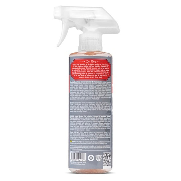 Chemical Guys 16oz Total Interior Cleaner And Protectant Black Cherry Sent