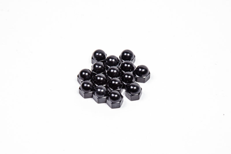 Radium Engineering Acorn Nuts Anodized Aluminum 15PK 10-32 Thread Non Conductive