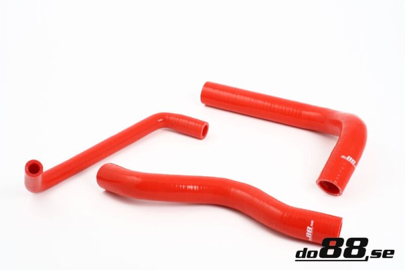 do88 Silicone Coolant Hose Kit - Volvo 240 1976-1993 - Red