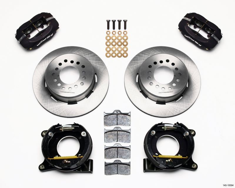 Wilwood Forged Dynalite P/S Park Brake Kit 2.42 Offset 5-lug Compatible with Chevy C-10 1975-1986 - OneFastShop