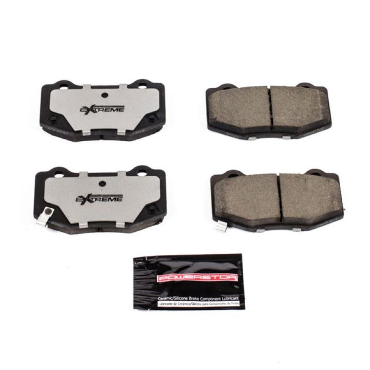 PowerStop Z26 Extreme Street Brake Pads with Hardware for 16-19 Cadillac ATS Rear - OneFastShop