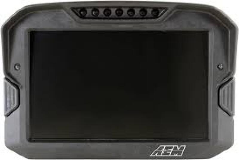 AEM CD-7 Non Logging GPS Enabled Race Dash Carbon Fiber Digital Display without VDM (CAN Input Only)