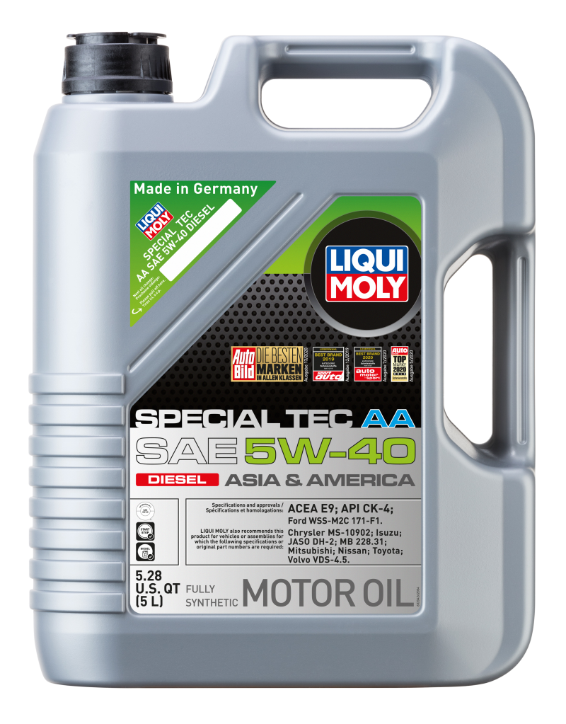 LIQUI MOLY 5L Special Tec AA Motor Oil SAE 5W40 Diesel - OneFastShop