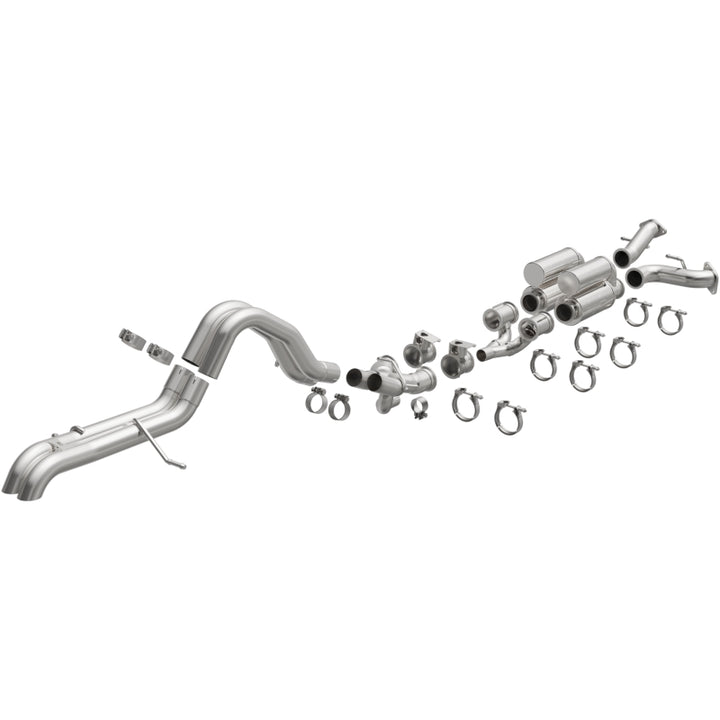 MagnaFlow Overland Series Cat-Back Exhaust System - Ford Bronco Raptor 3.0L (2022-2023) - OneFastShop